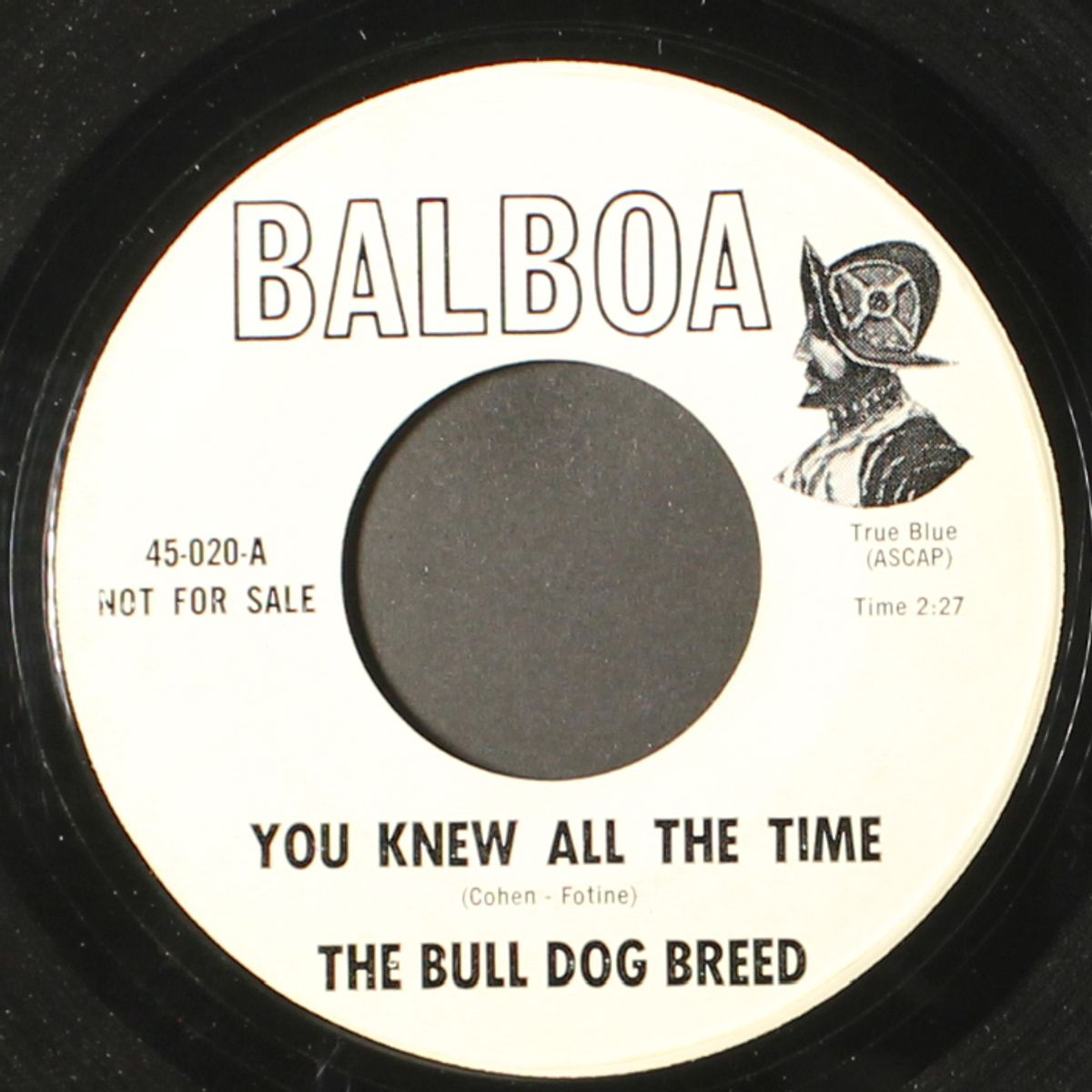 you knew all the time by BULL DOG BREED