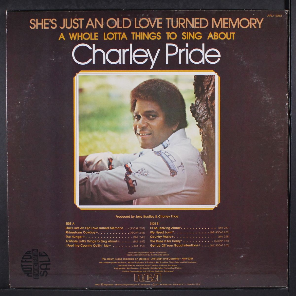 she's just an old love turned memory by CHARLEY PRIDE