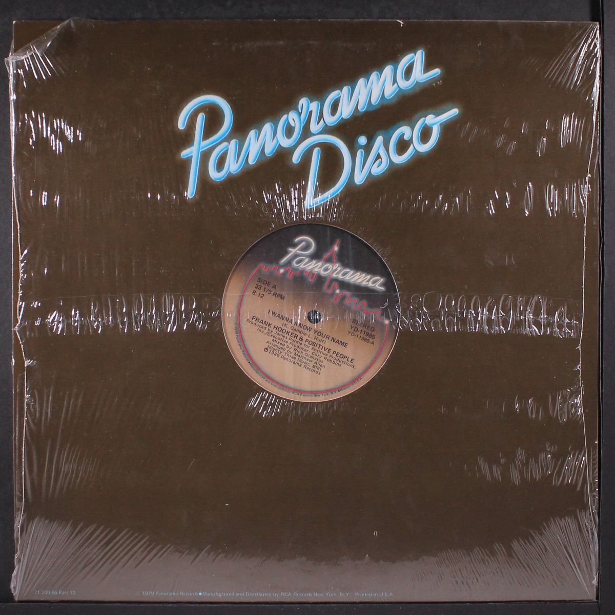 i wanna know your name by FRANK HOOKER & POSITIVE PEOPLE
