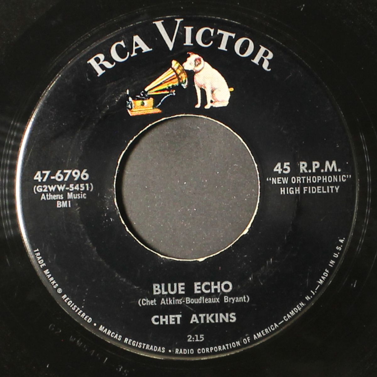 trambone / blue echo by CHET ATKINS
