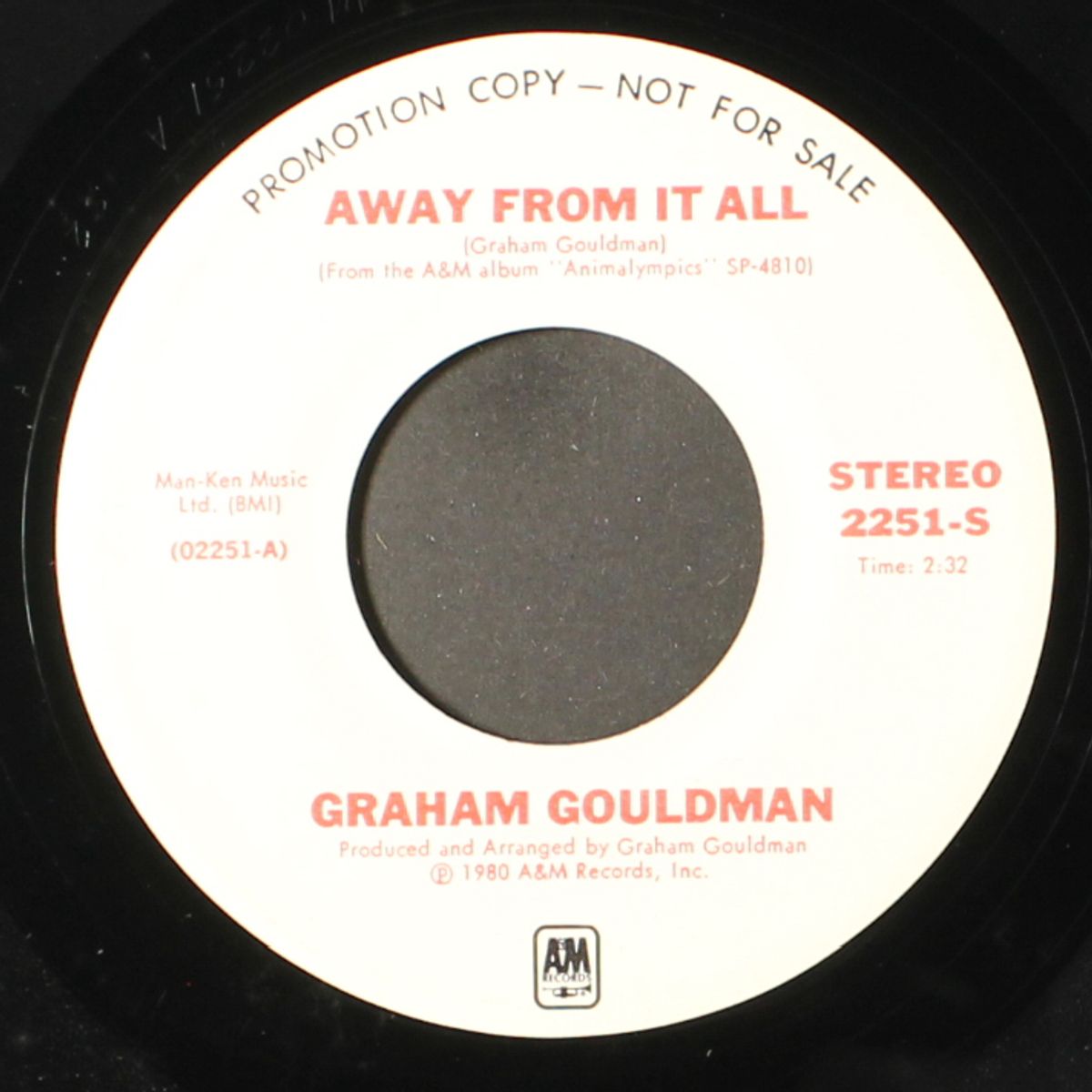 away from it all / mono by GRAHAM GOULDMAN