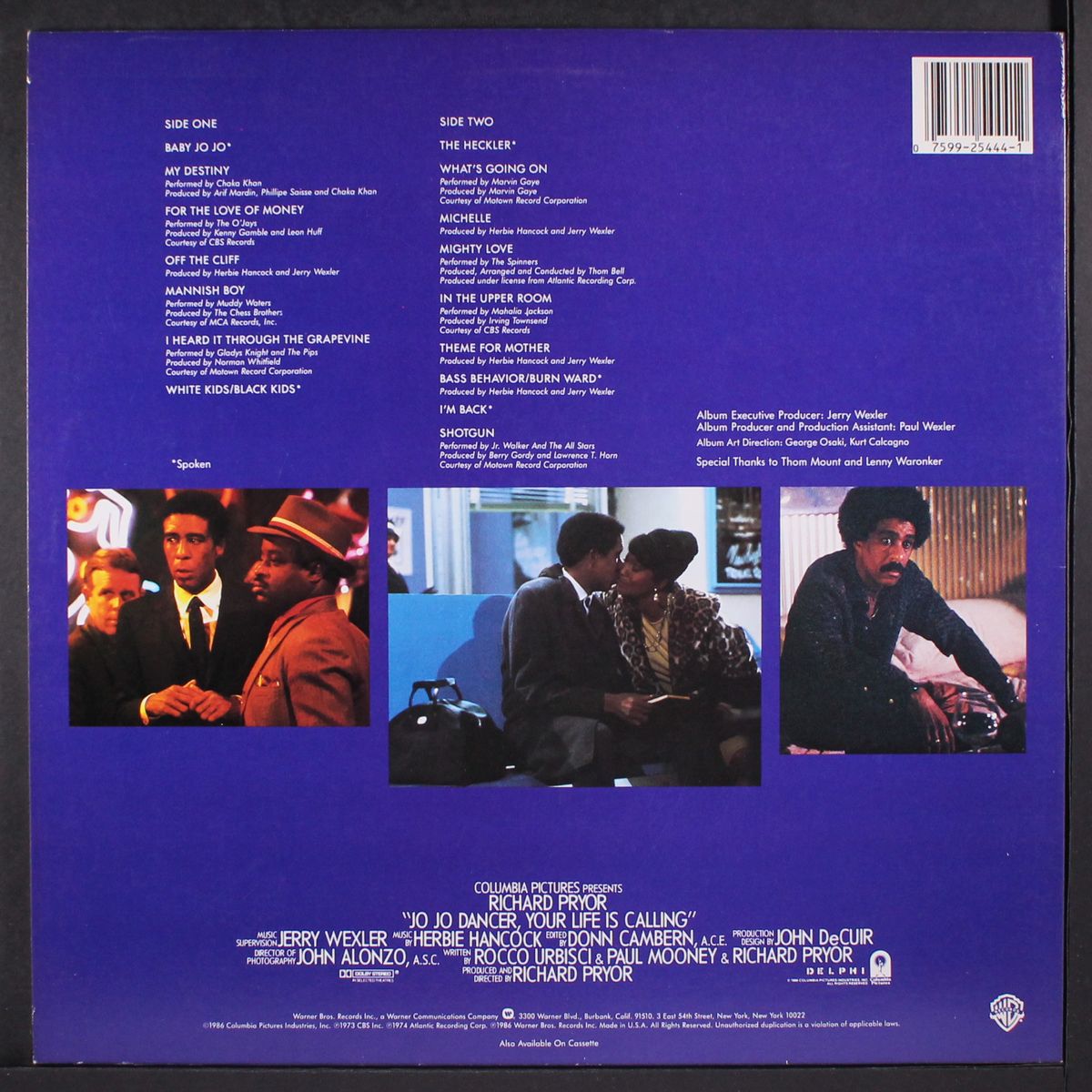 jo jo dancer, your life is calling by SOUNDTRACK