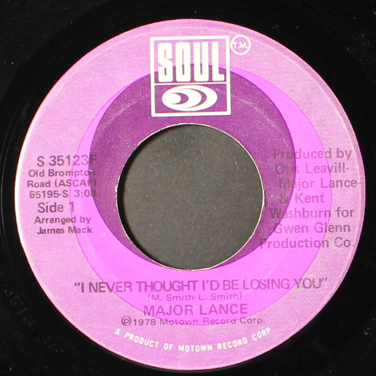 i never thought i'd be losing you / chicago disco by MAJOR LANCE