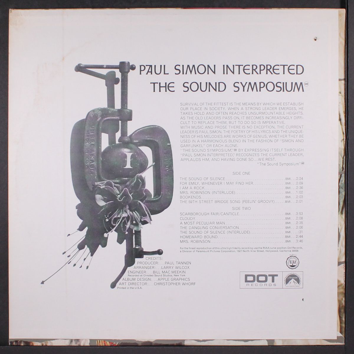 paul simon interpreted by SOUND SYMPOSIUM