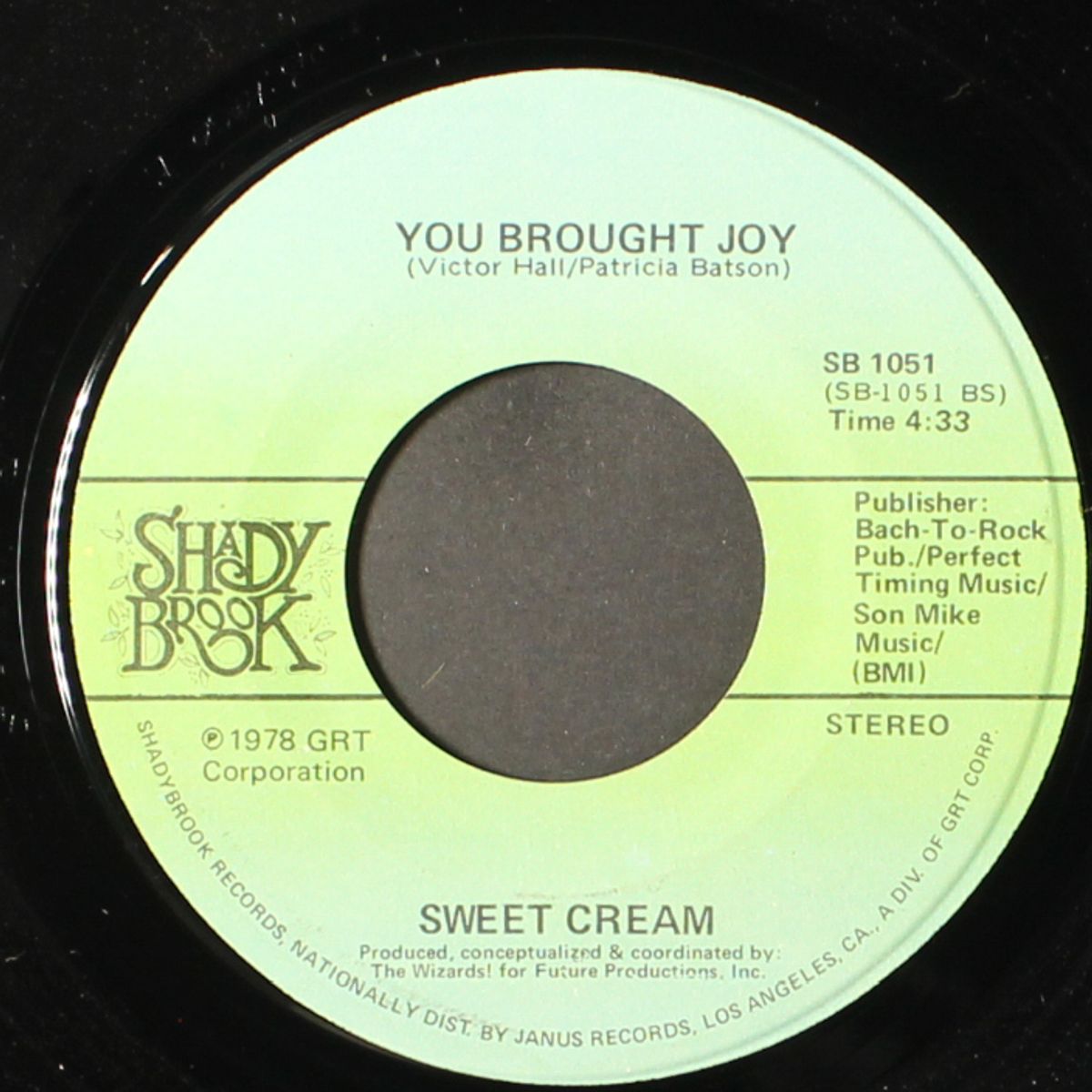 you brought joy / pretty little black boy by SWEET CREAM