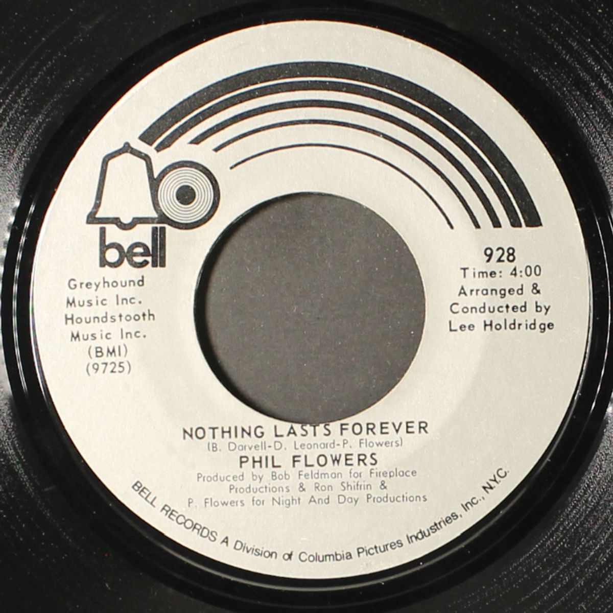 the man, the wife, & the little baby daughter / nothing lasts forever by PHIL FLOWERS