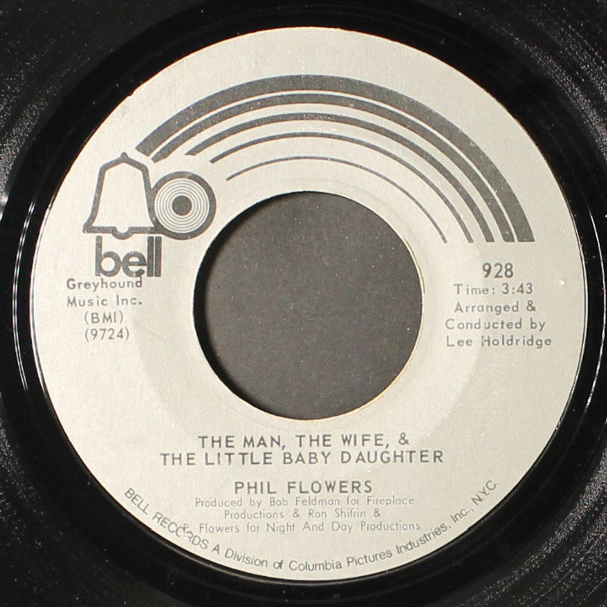 the man, the wife, & the little baby daughter / nothing lasts forever by PHIL FLOWERS