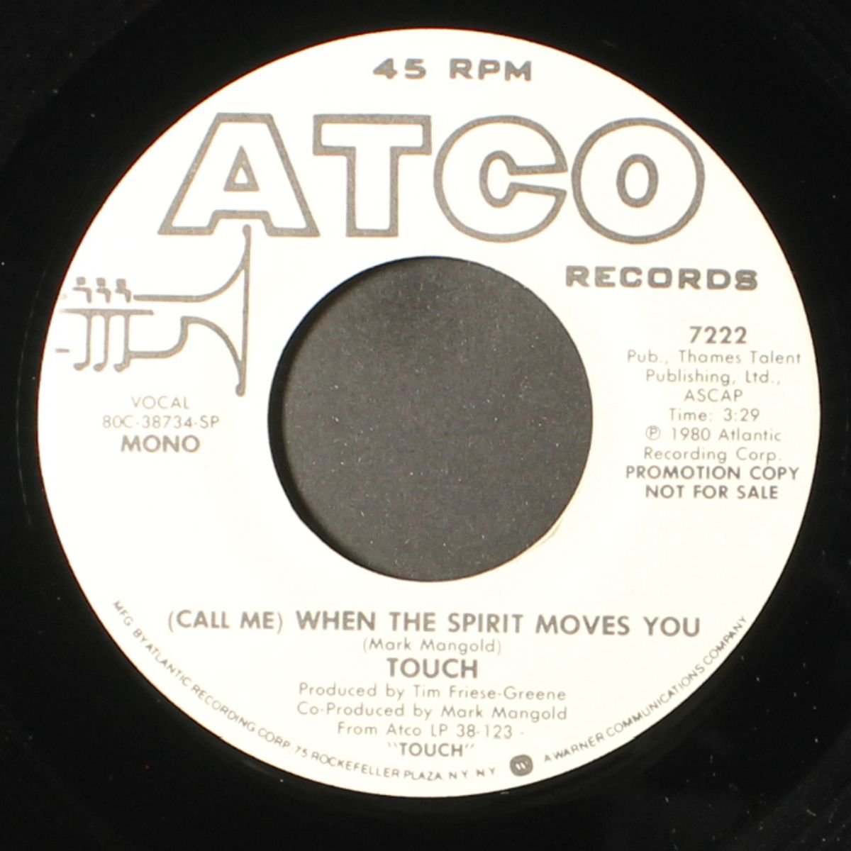 when the spirit moves you / mono by TOUCH