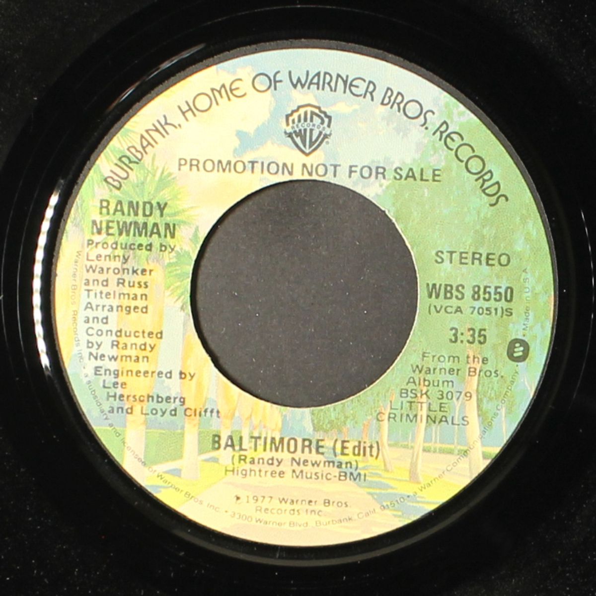 baltimore / mono by RANDY NEWMAN
