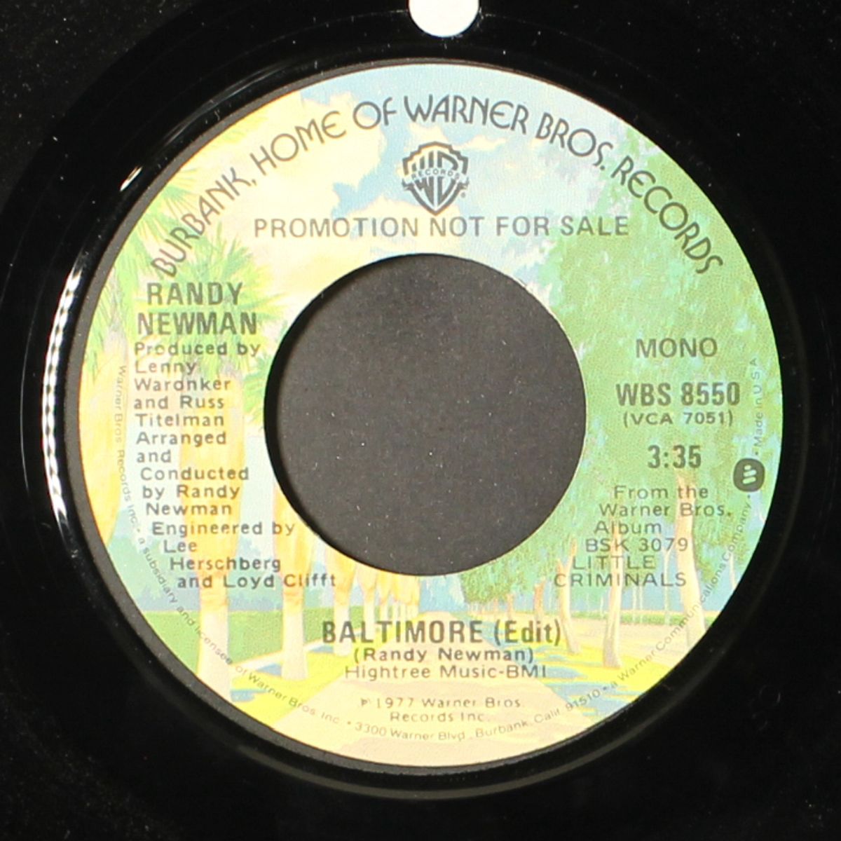 baltimore / mono by RANDY NEWMAN