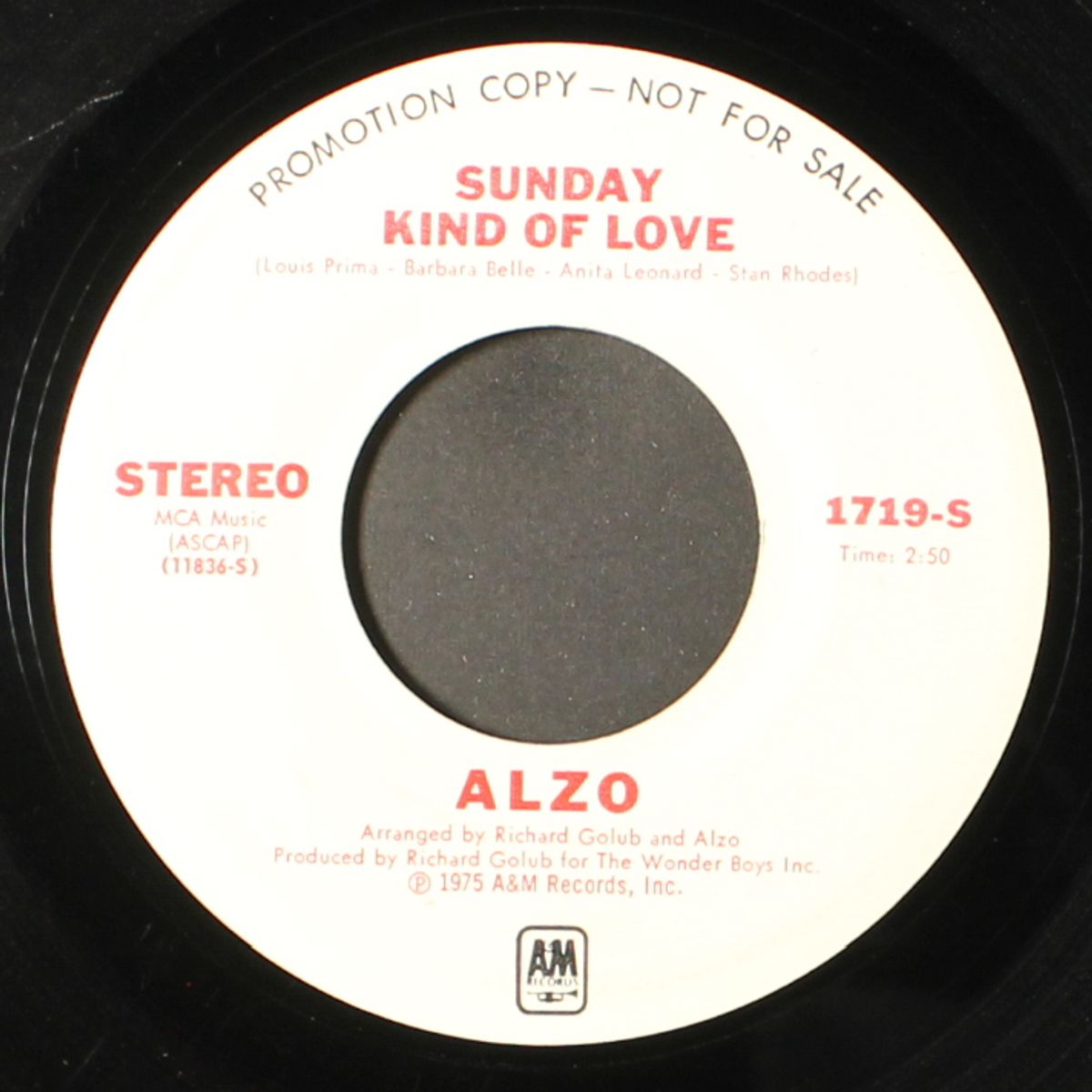 sunday kind of love / mono by ALZO