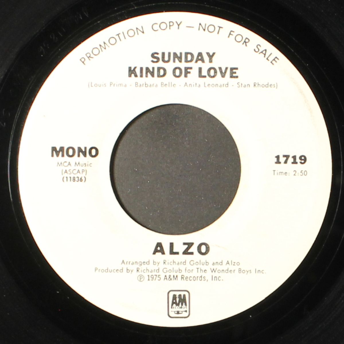 sunday kind of love / mono by ALZO
