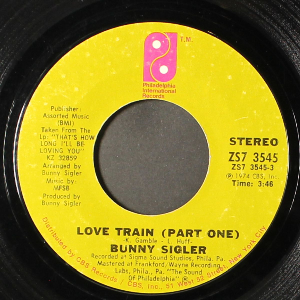 love train / part 2 by BUNNY SIGLER