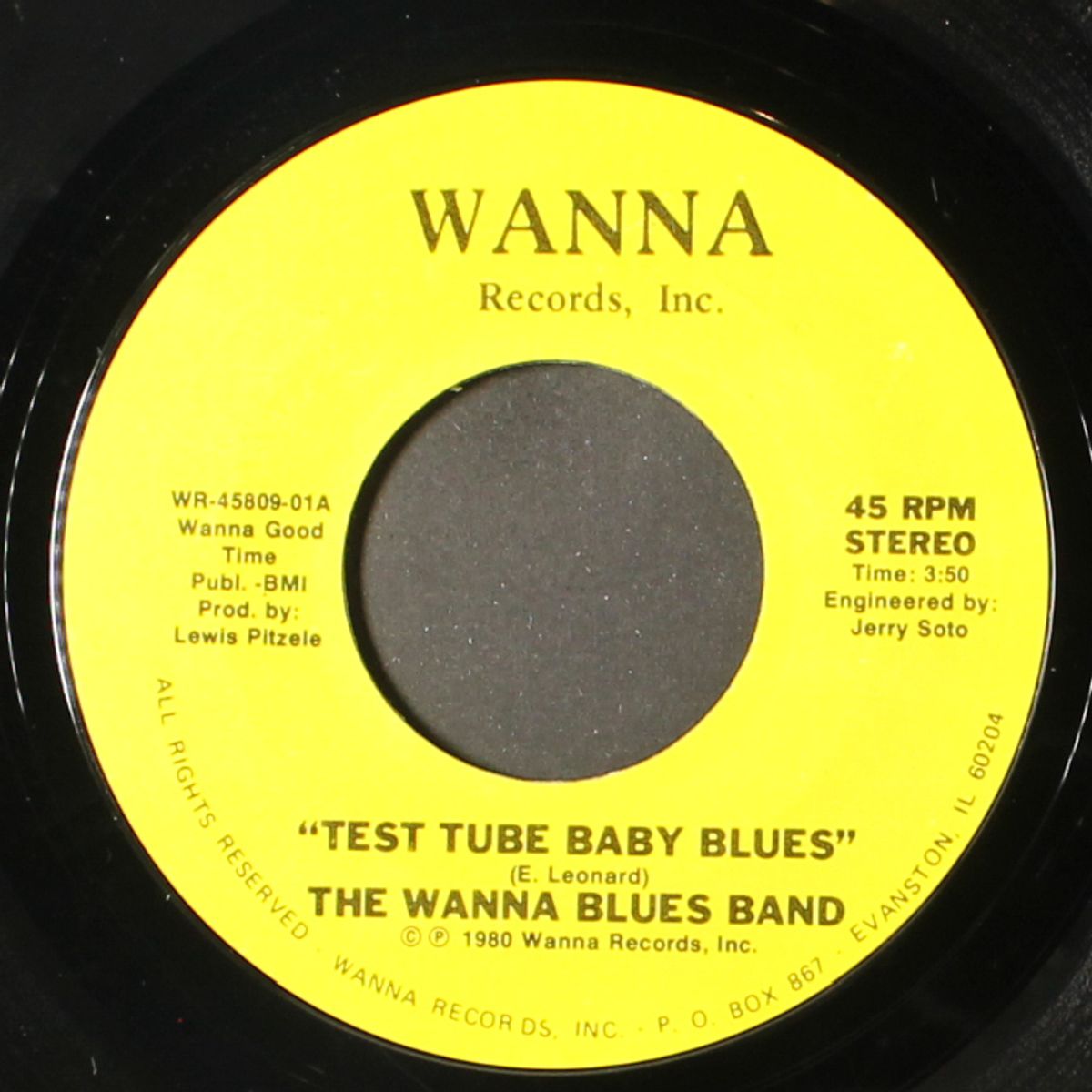 test tube baby blues / boob tube by WANNA BLUES BAND