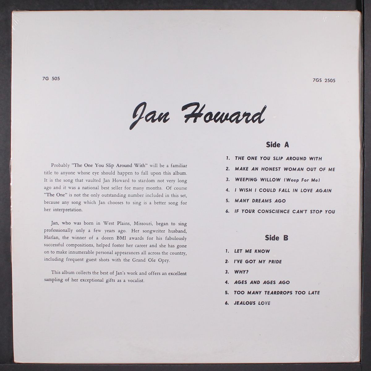 same by JAN HOWARD