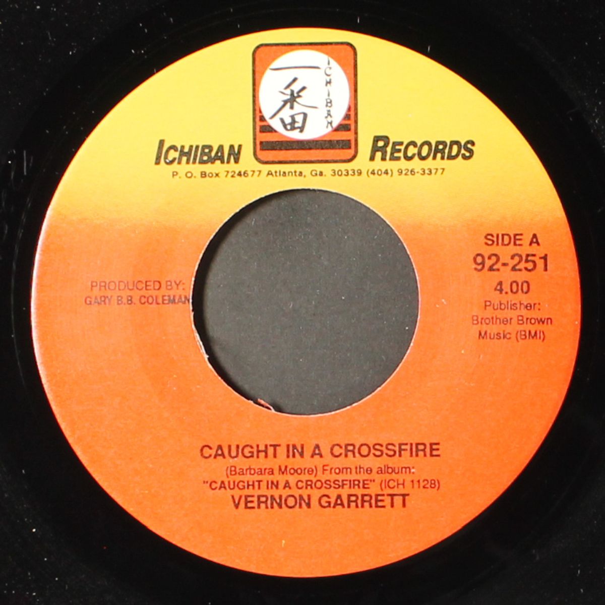 caught in a crossfire by VERNON GARRETT