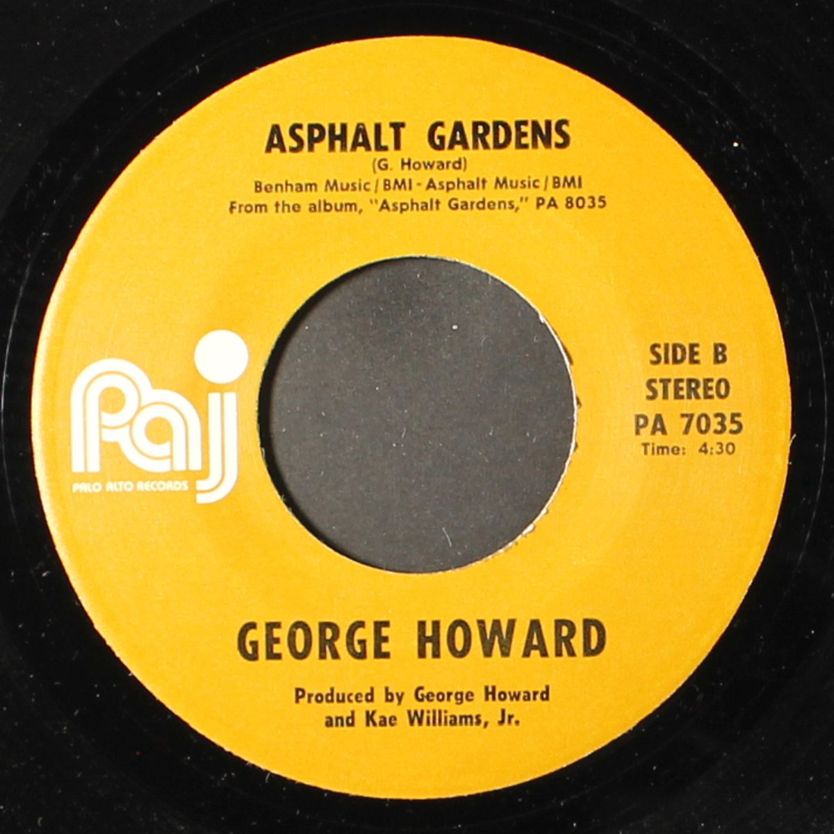 rocket love / asphalt gardens by GEORGE HOWARD