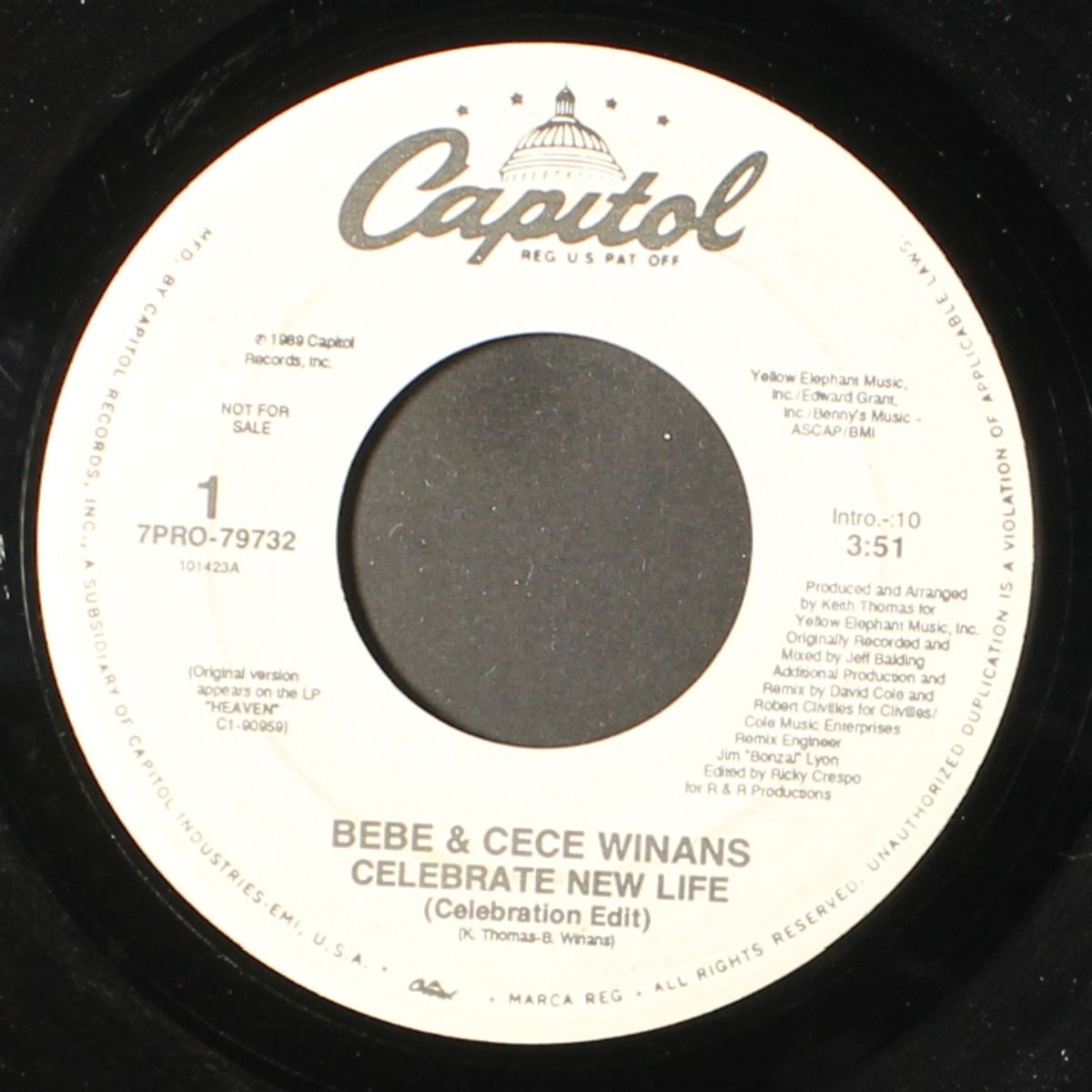 celebrate new life / same by BEBE & CECE WINANS