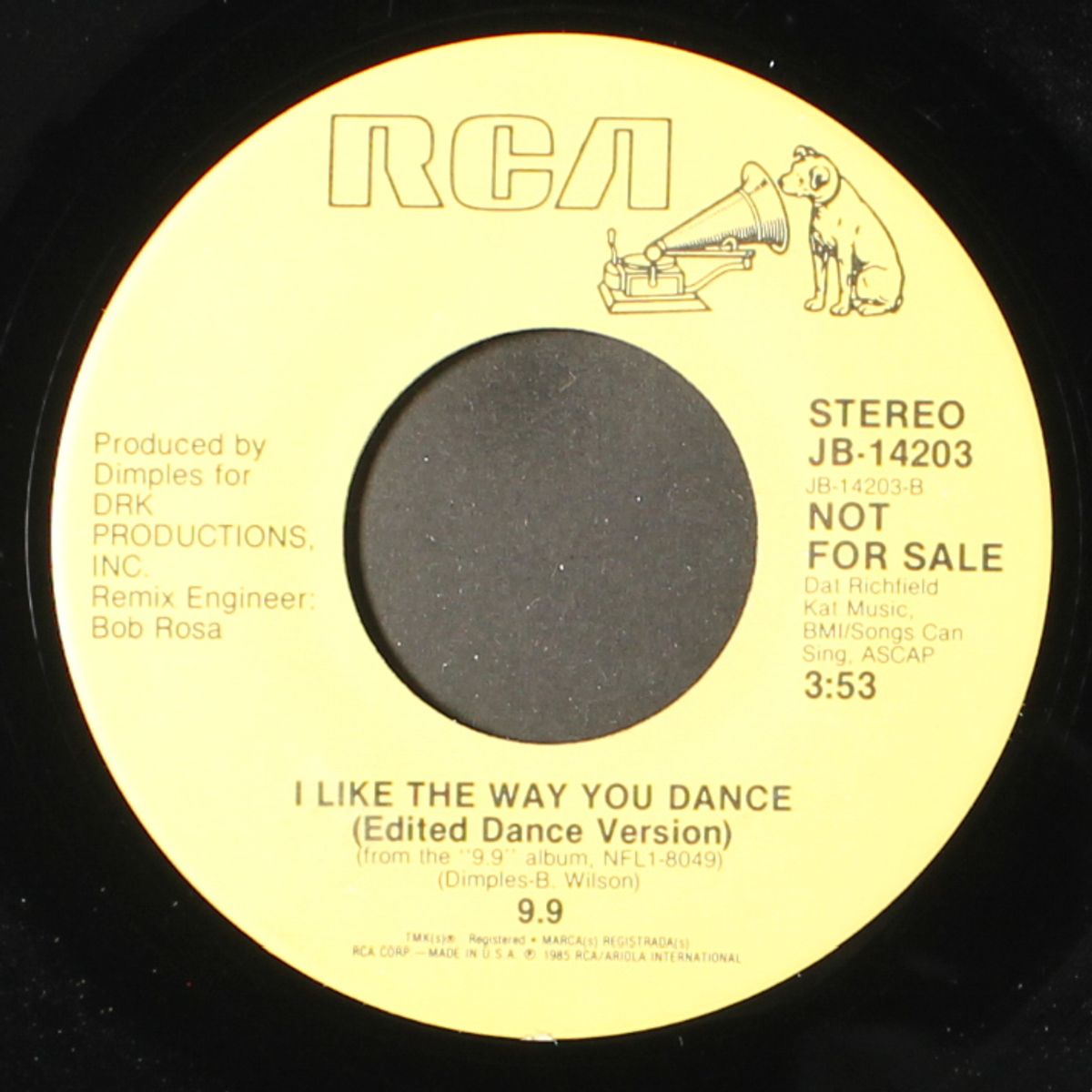i like the way you dance / same by 9.9