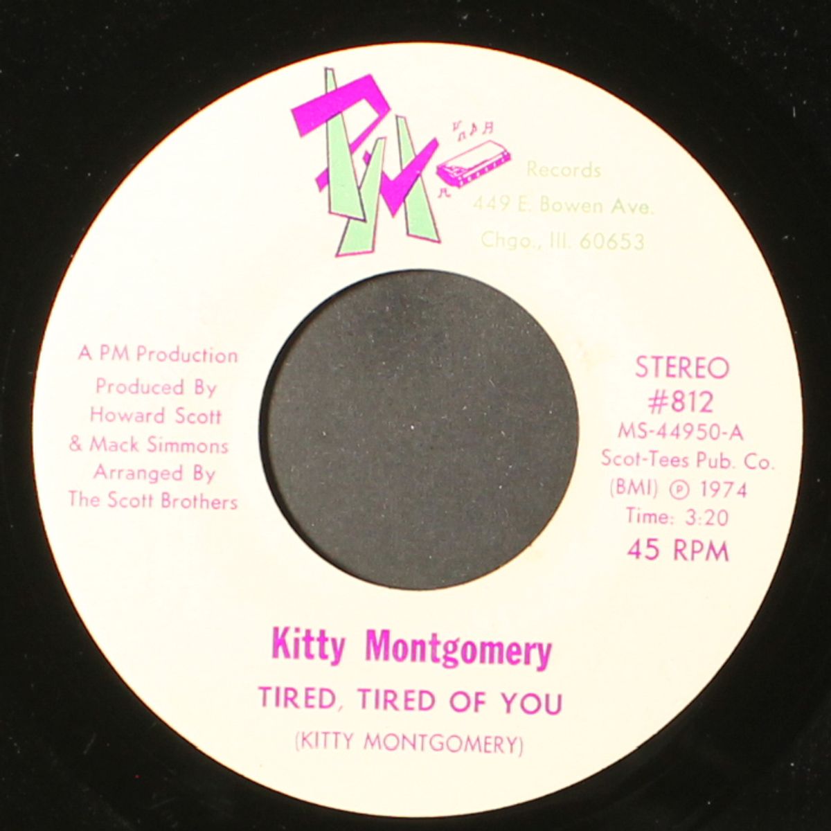 tired, tired of you / bring love by KITTY MONTGOMERY