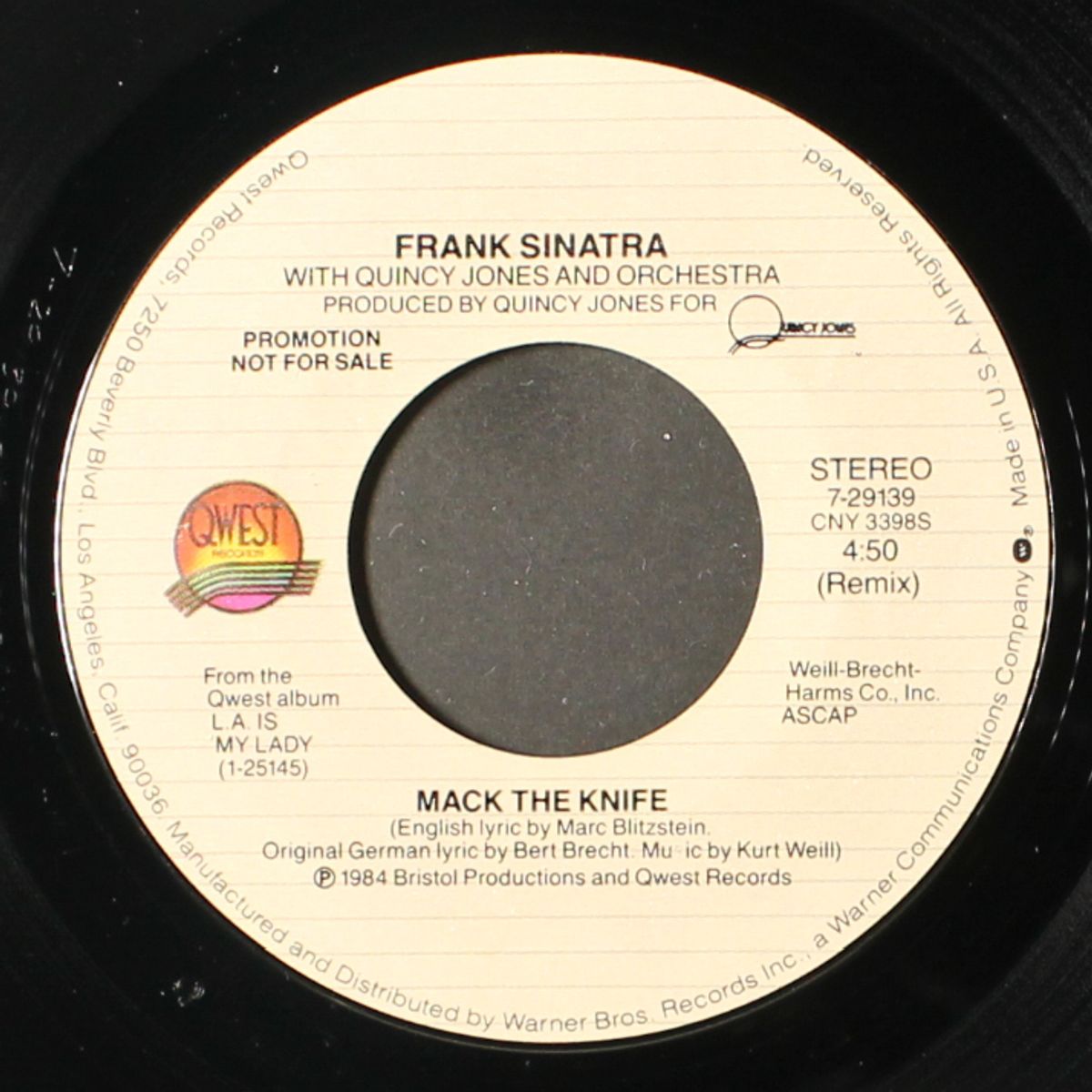 mack the knife (remix) / same by FRANK SINATRA