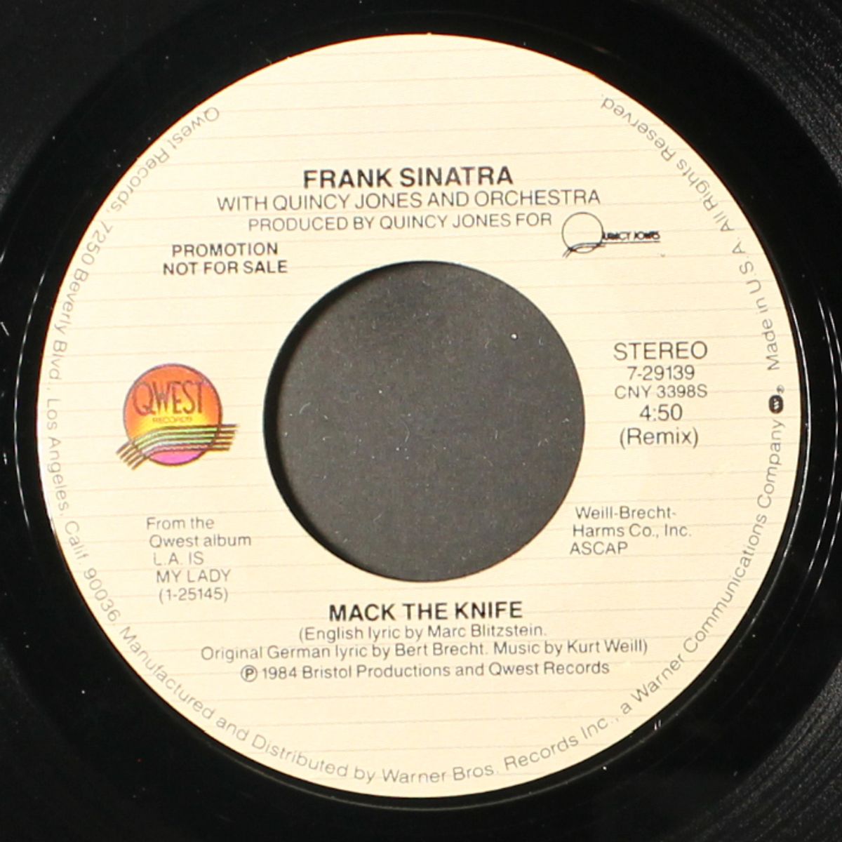 mack the knife (remix) / same by FRANK SINATRA