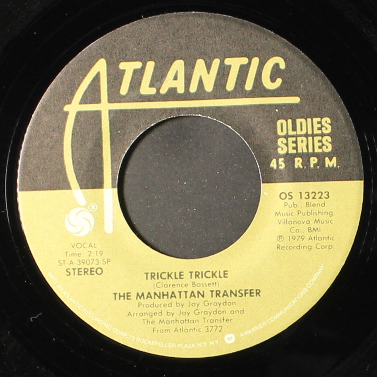 trickle trickle / twighlight zone by MANHATTAN TRANSFER