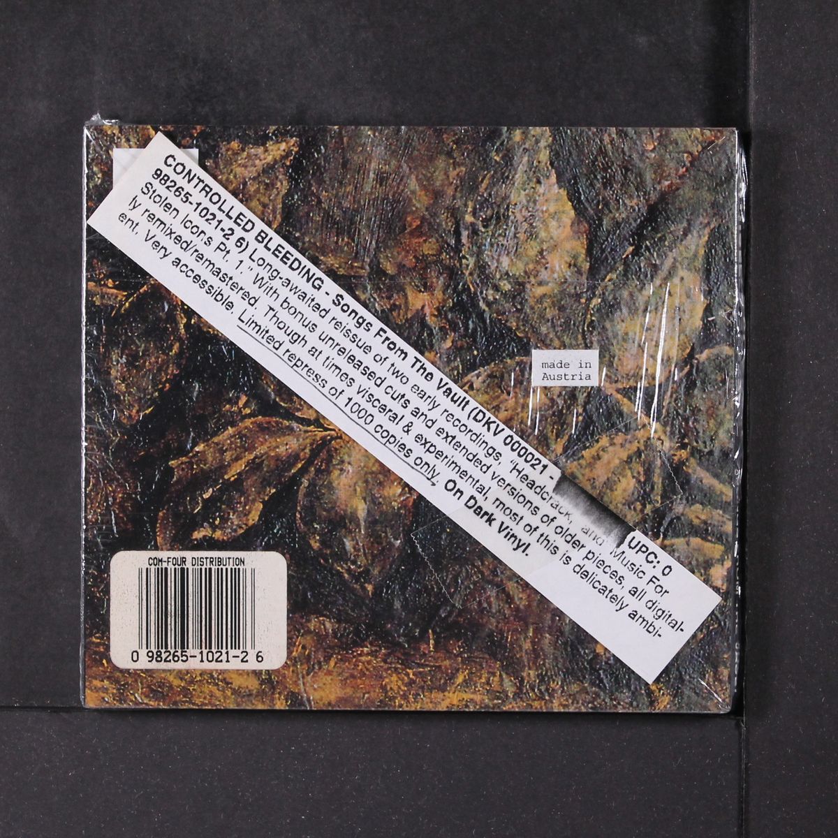 songs from the vault by CONTROLLED BLEEDING