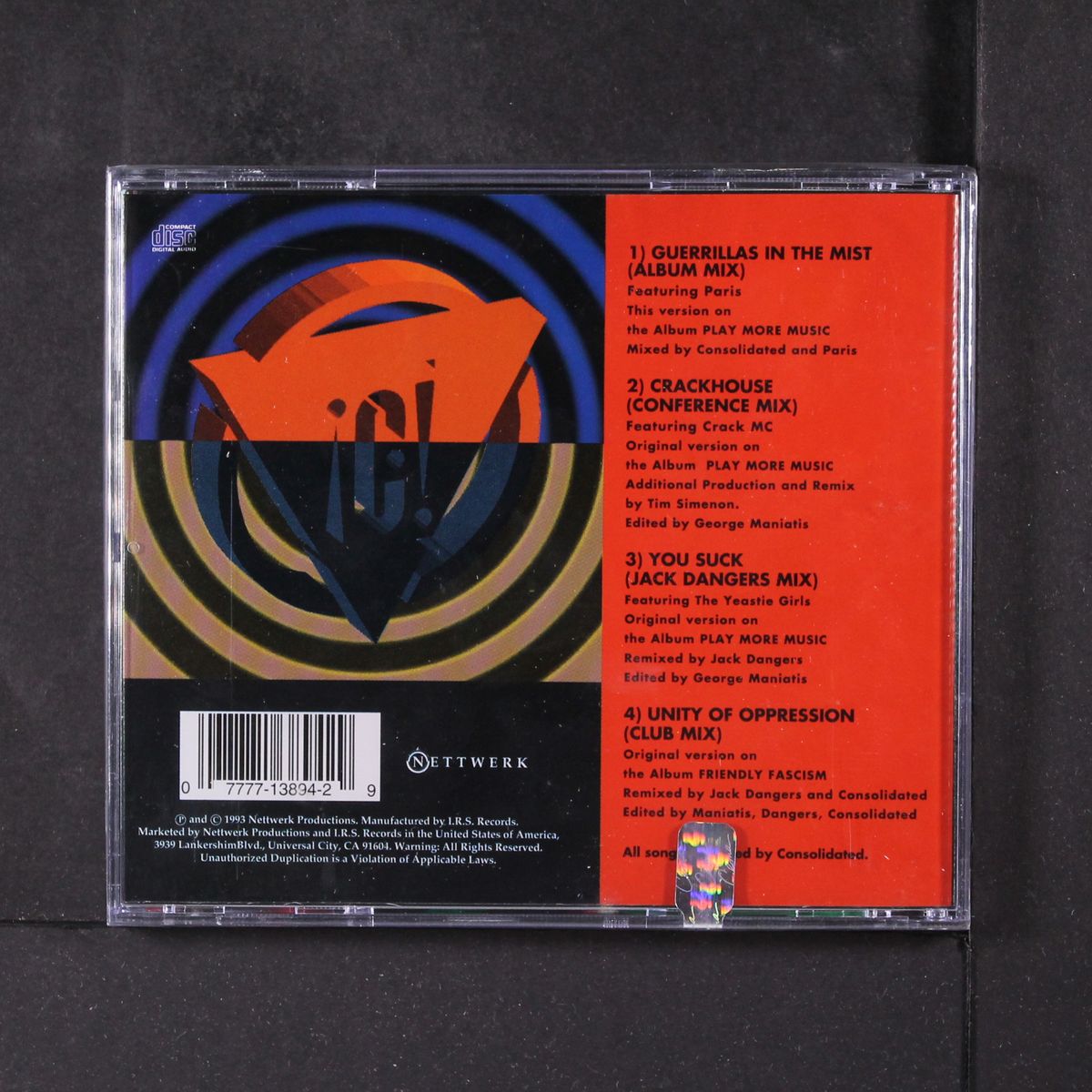 warning explicit lyrics by CONSOLIDATED
