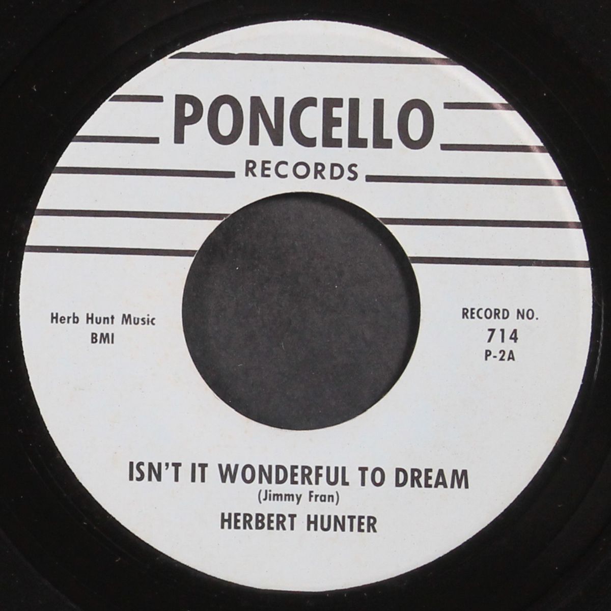 isn't it wonderful to dream / make me know you love me by HERBERT HUNTER