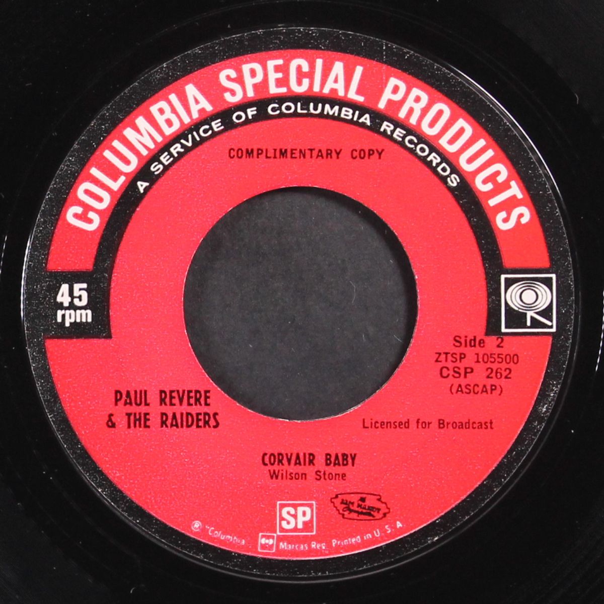 ss 396 / camaro by PAUL REVERE & RAIDERS / CYRKLE