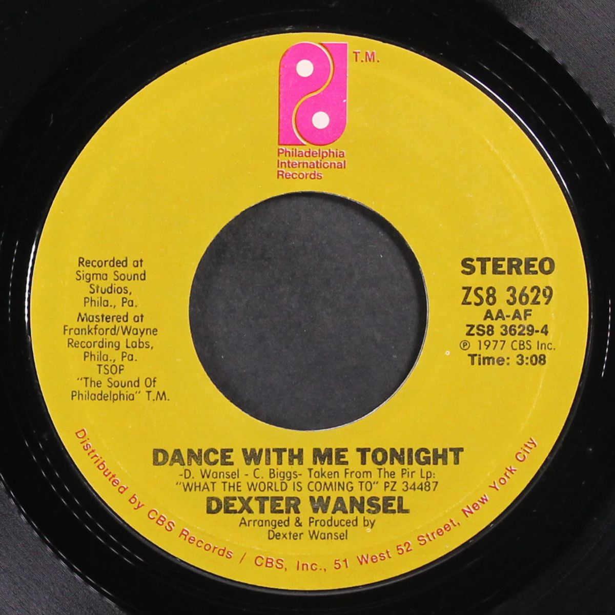 holdin' on / dance with me tonight by DEXTER WANSEL