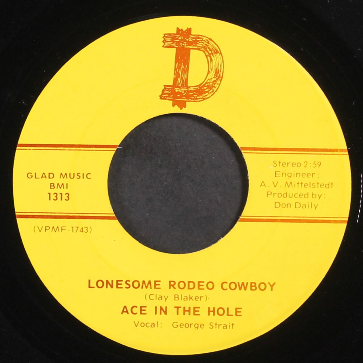 loneliest singer in town / i don't want to talk it over anymore by ACE IN THE HOLE