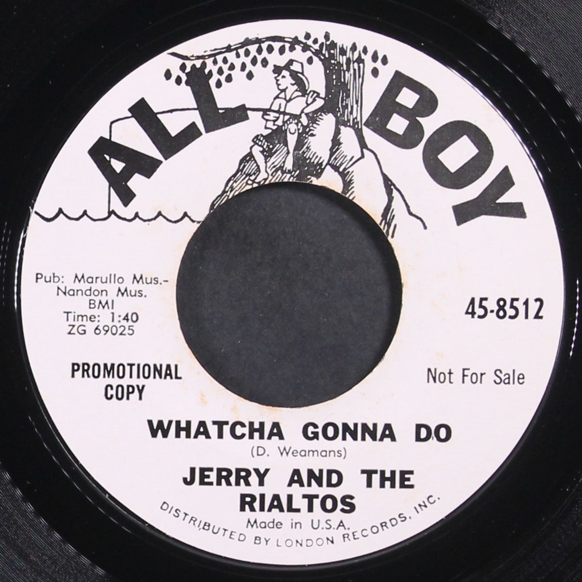 whatcha gonna do / it's all in fun by JERRY & RIALTOS