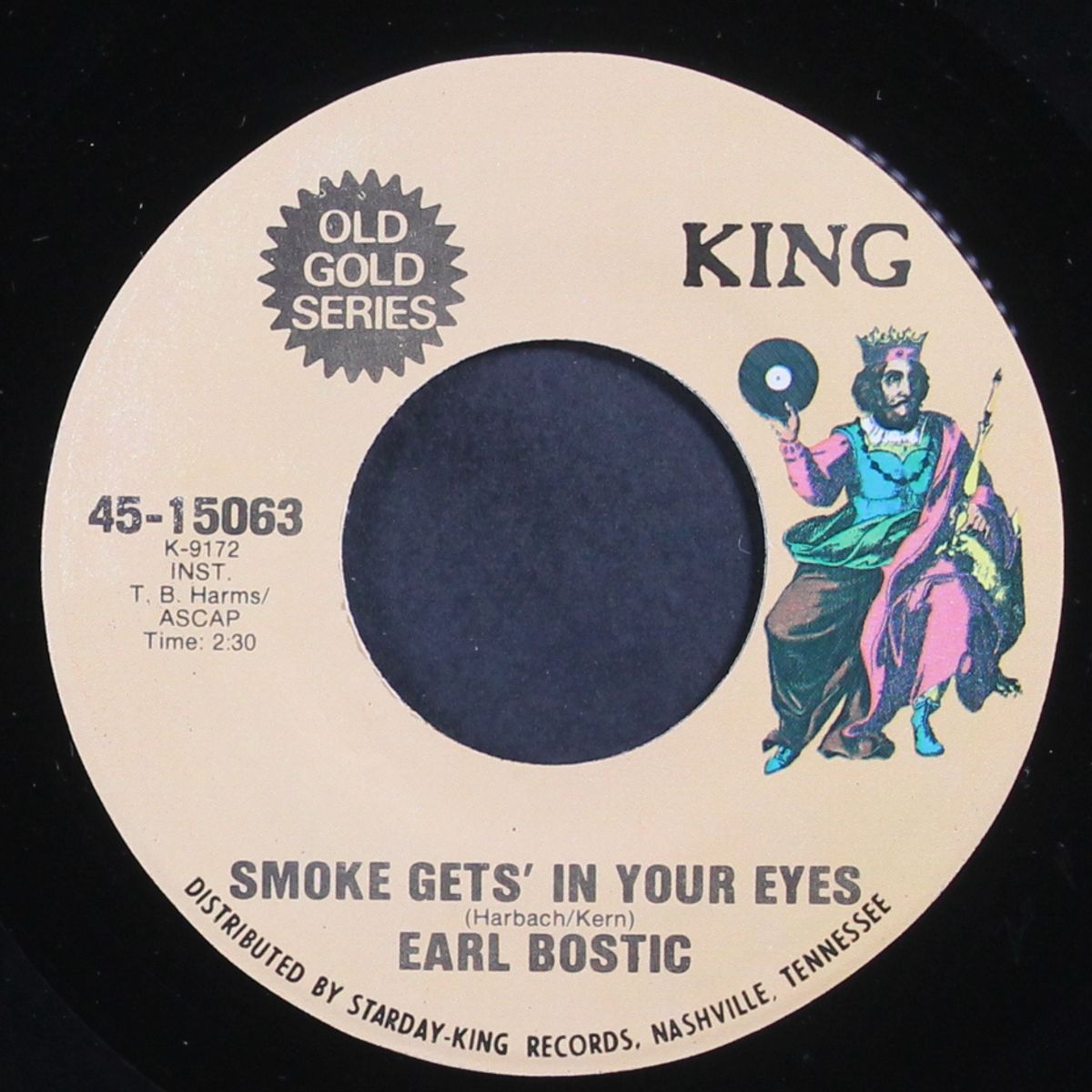 smoke gets' in your eyes / moonglow by EARL BOSTIC