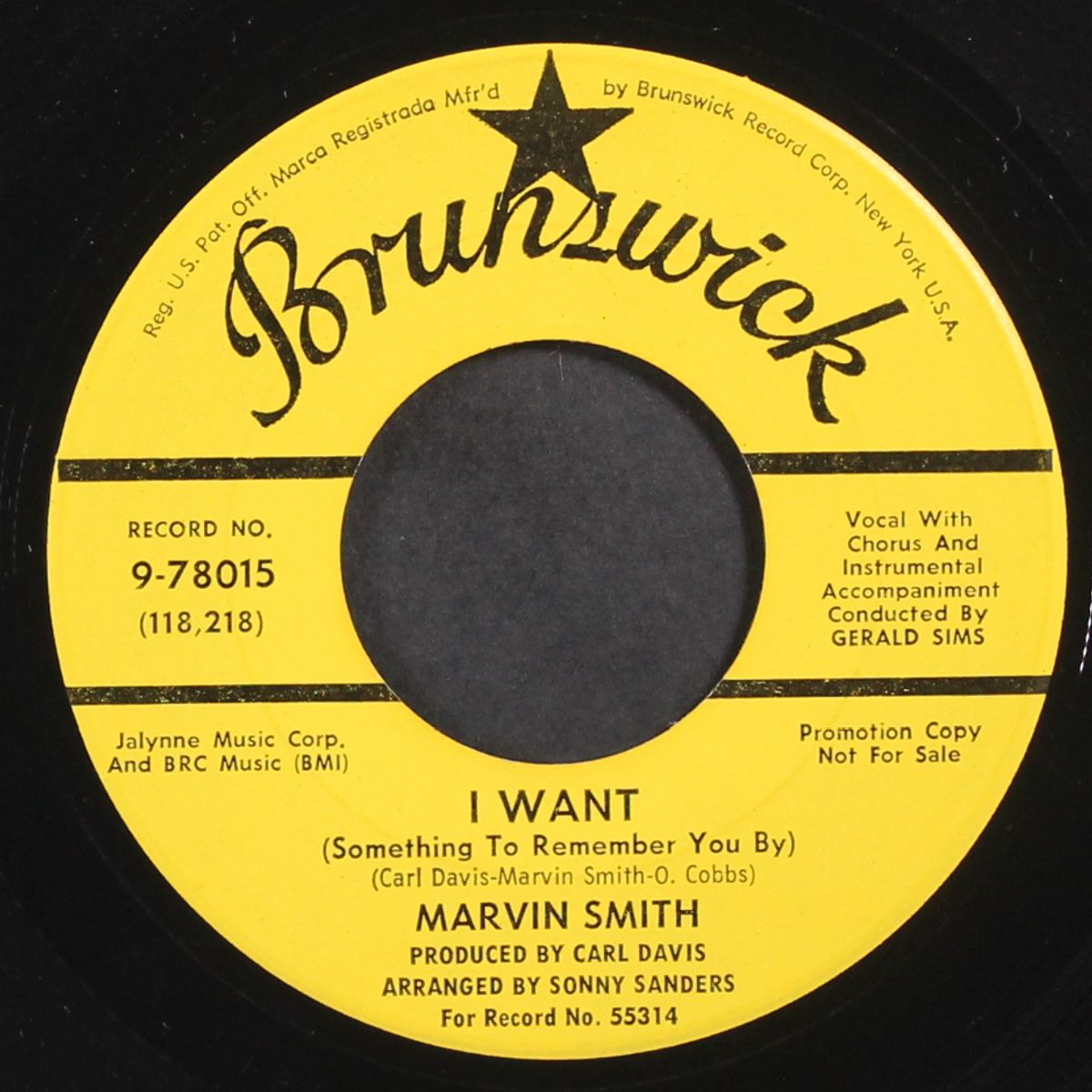 i want by MARVIN SMITH