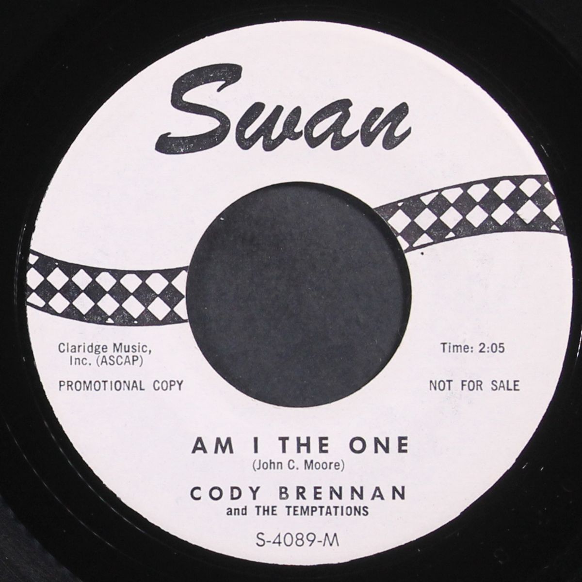 ruby baby / am i the one by CODY BRENNAN & TEMPTATIONS