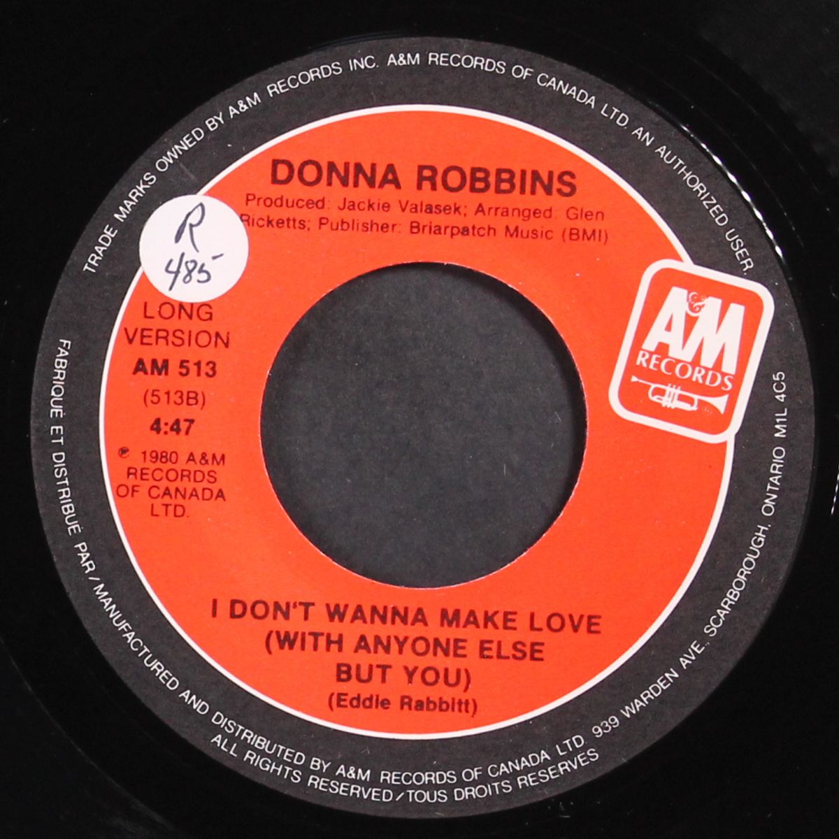 i don't wanna make love (with anyone else but you) / short by DONNA ROBBINS