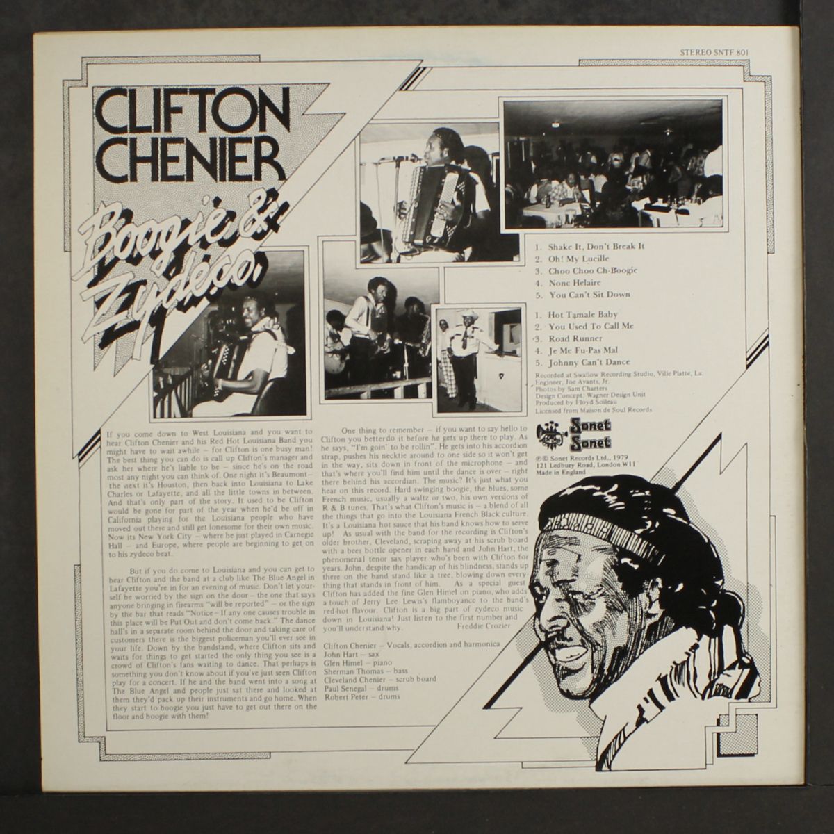 boogie & zydeco by CLIFTON CHENIER
