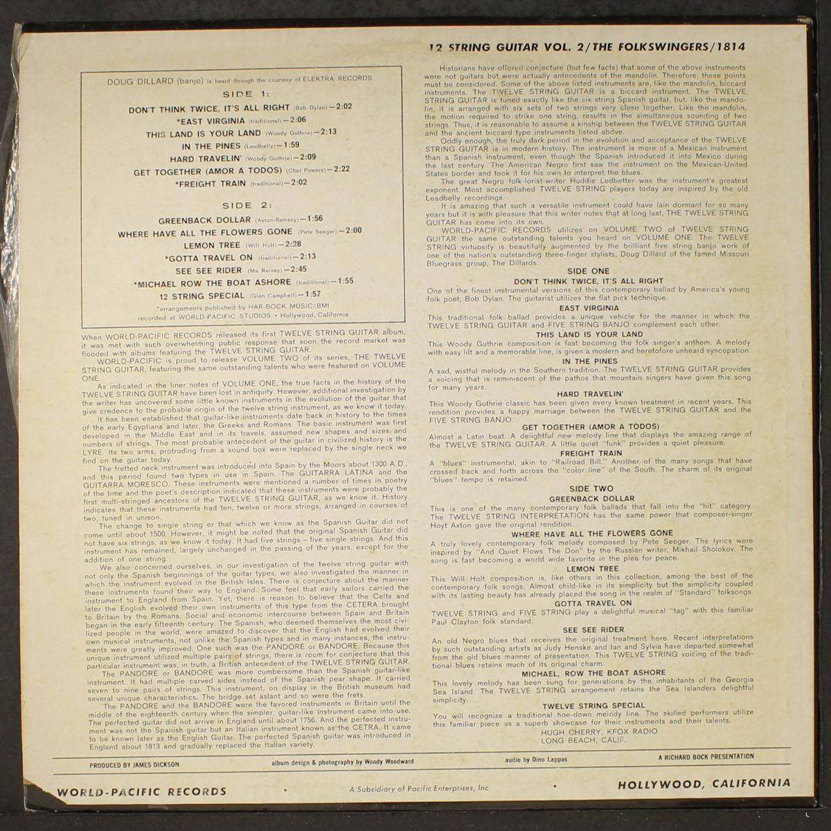 12 string guitar, vol. 2 by FOLKSWINGERS