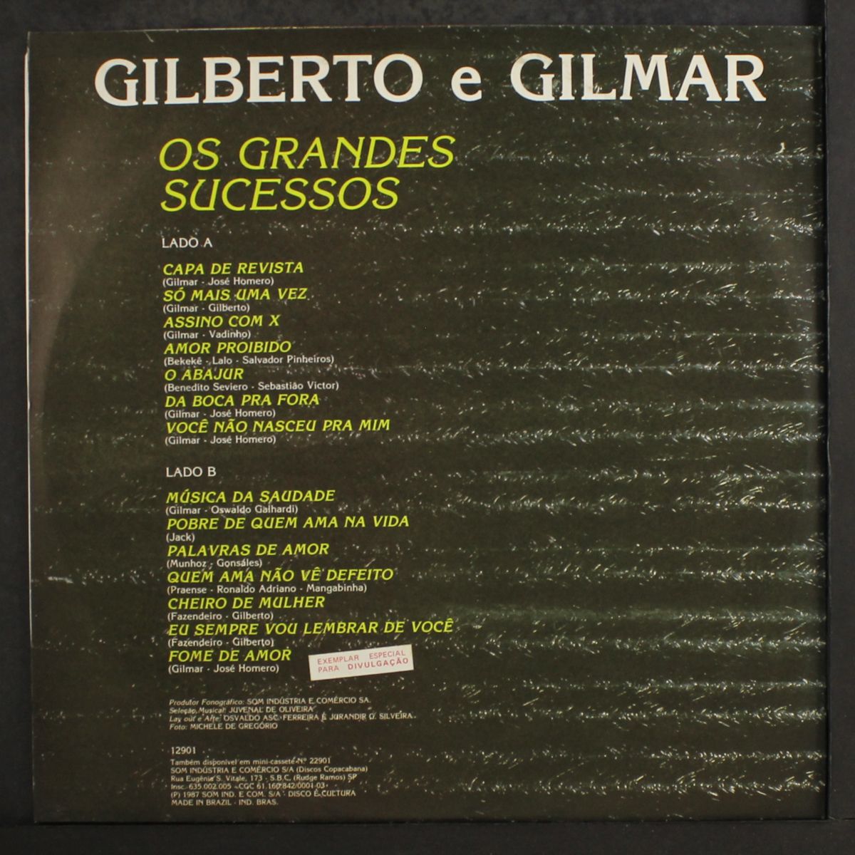 os grandes sucessos by GILBERTO E GILMAR