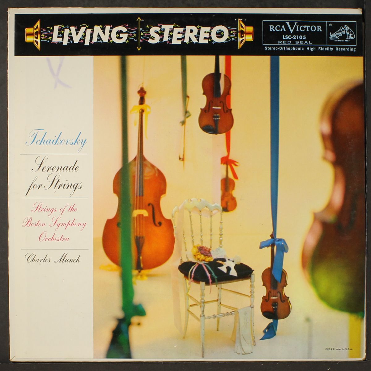 tchaikovsky: serenade for strings by CHARLES MUNCH