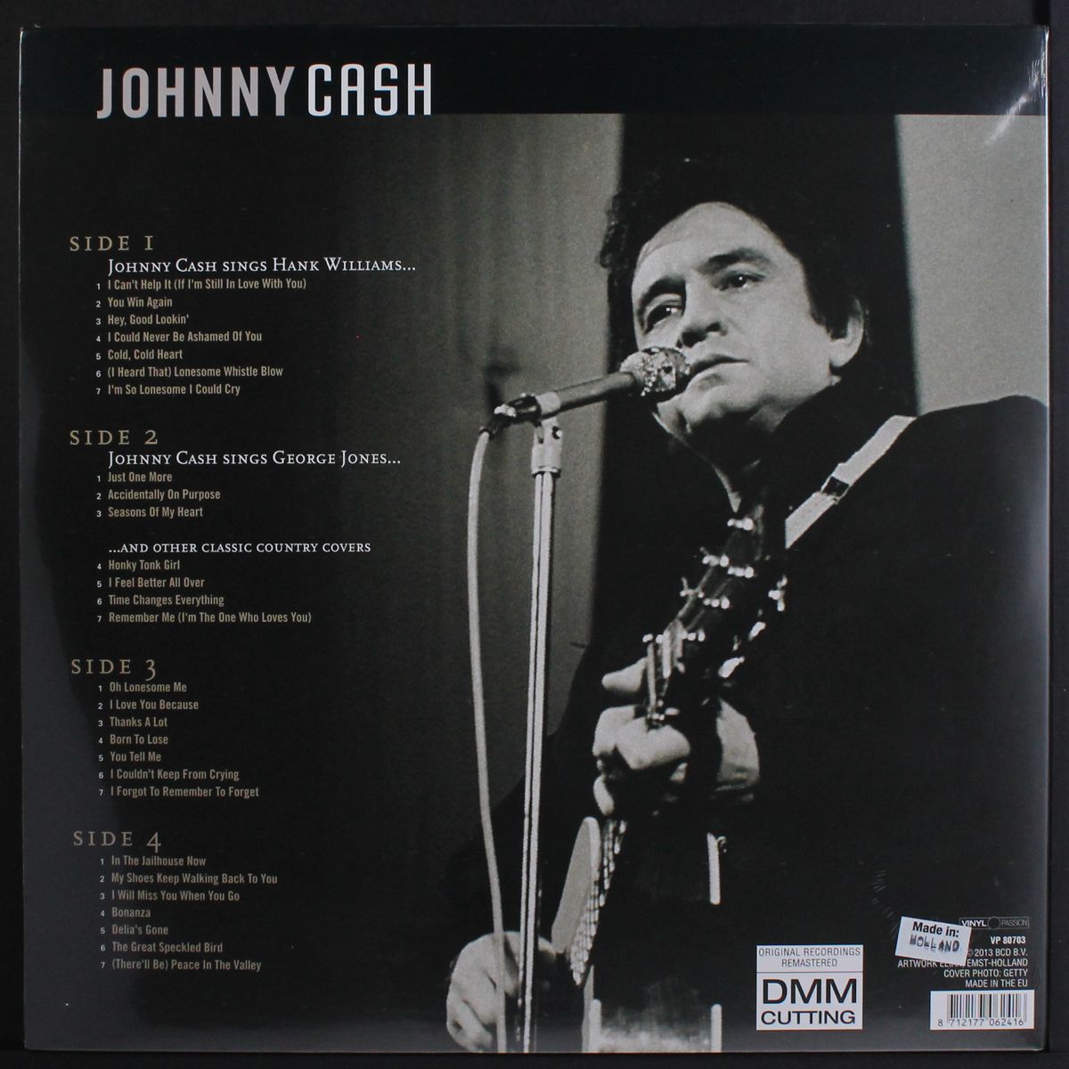 sings hank williams, george jones & other classic country covers by JOHNNY CASH
