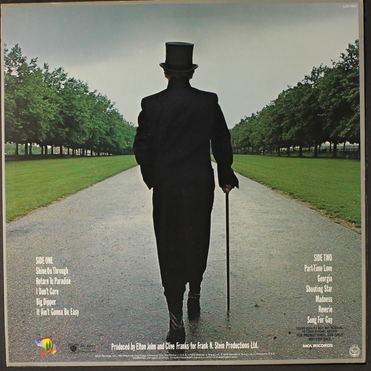 a single man by ELTON JOHN