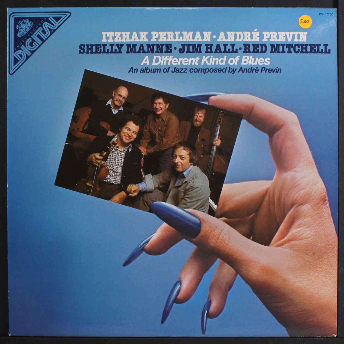 a different kind of blues by ITZHAK PERLMAN & ANDRE PREVIN