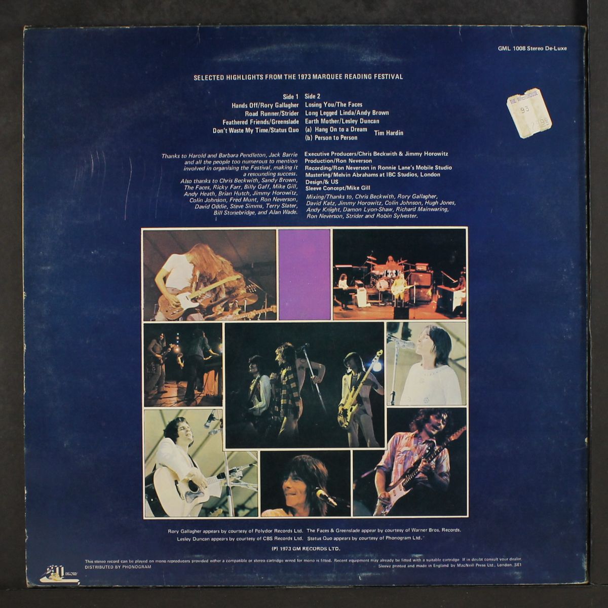 reading festival '73 by VARIOUS