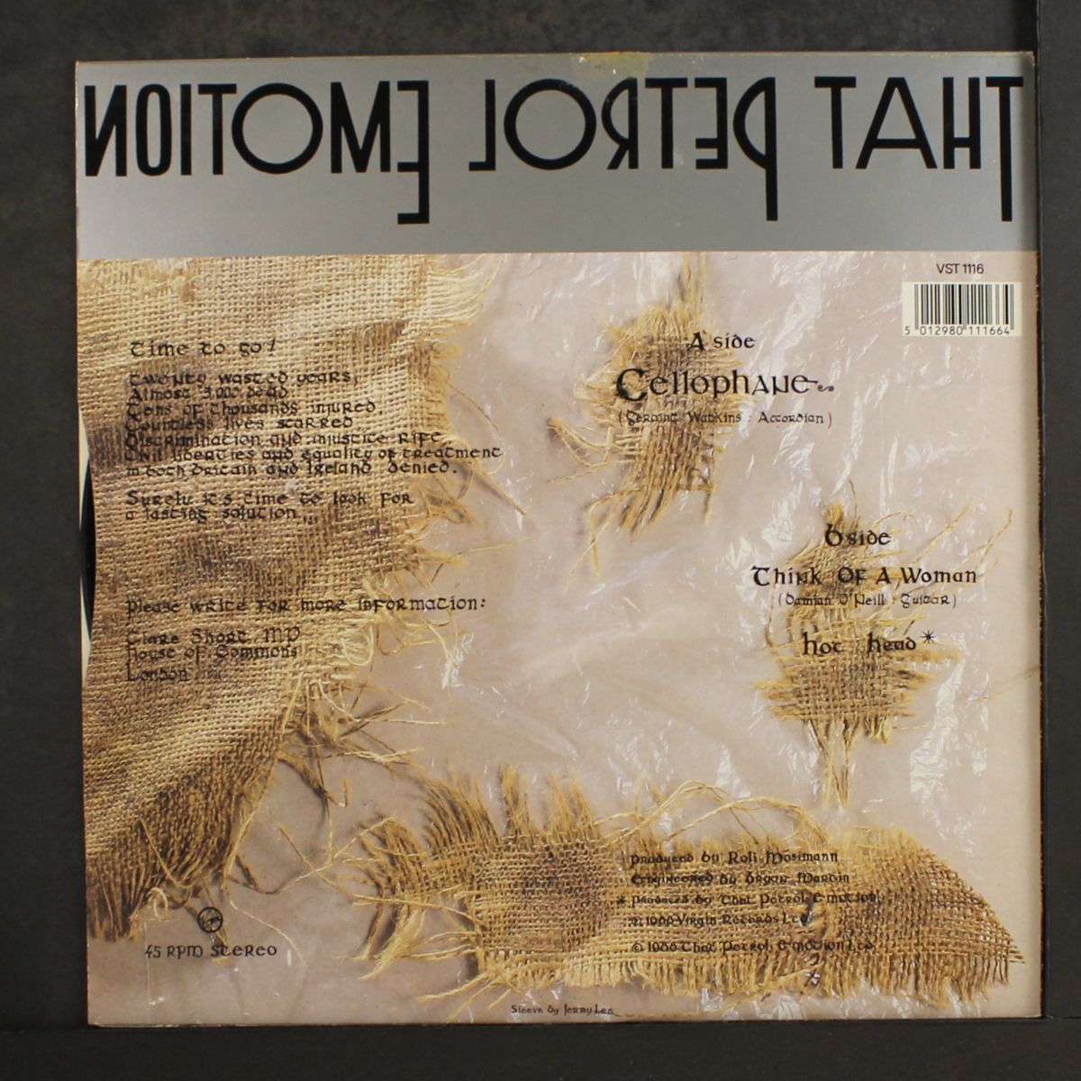 cellophane by THAT PETROL EMOTION
