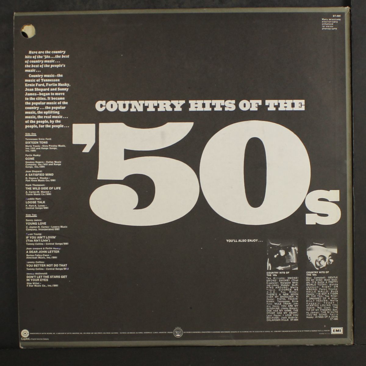 country hits of the '50s by VARIOUS