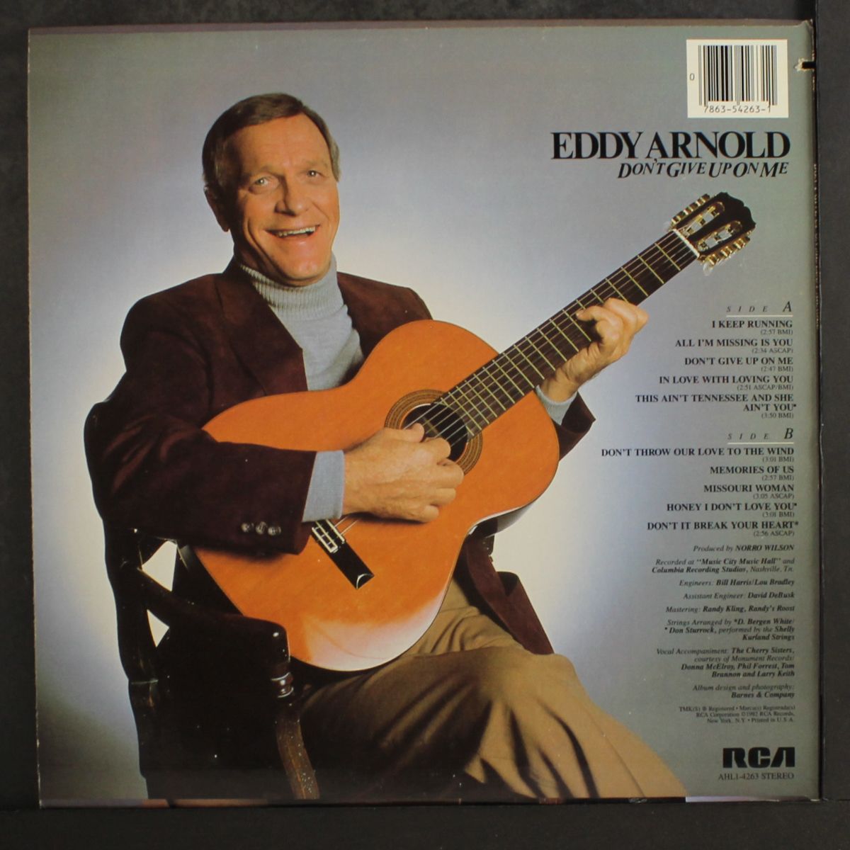 don't give up on me by EDDY ARNOLD