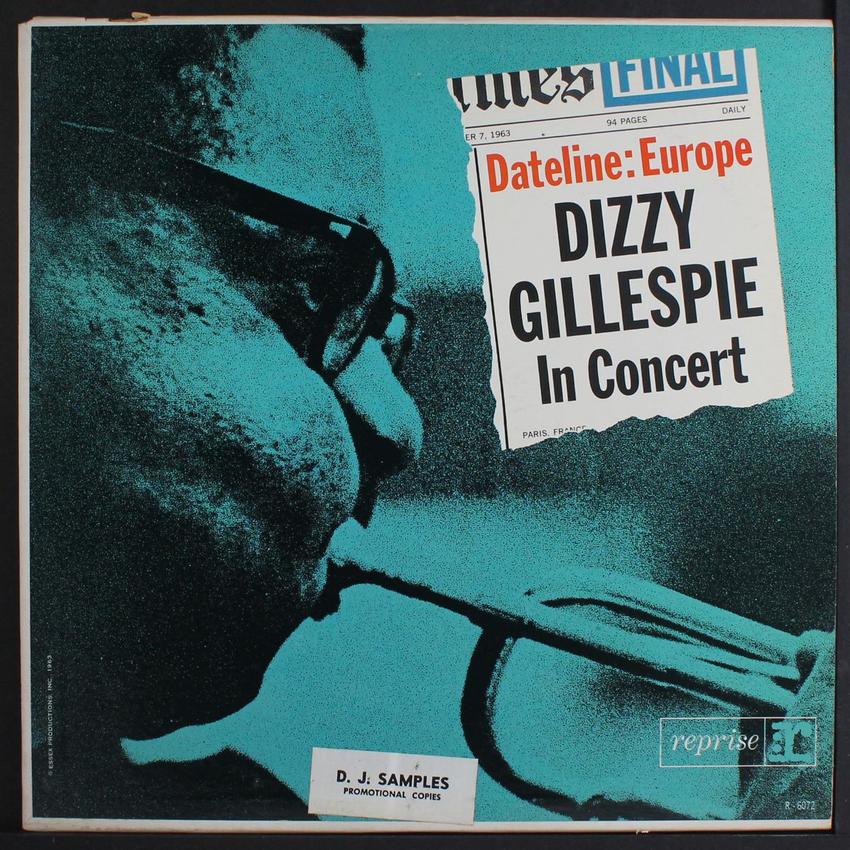 dateline: europe, in concert by DIZZY GILLESPIE